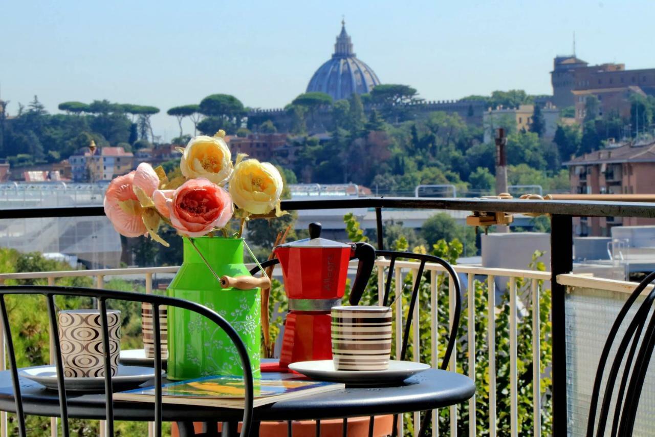 Vatican View Viale Di Valle Aurelia Róma Kültér fotó